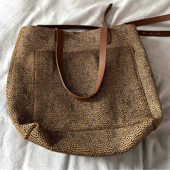 Madewell Handbags - Madewell The Medium Transport printed calf hair bag